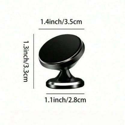 Universal Magnetic Phone Holder Car Mount With Car Air Vent Clip Cellphone Mount Phone Bracket 360 Degree Adjustable Smart Phone