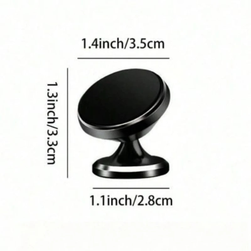 Universal Magnetic Phone Holder Car Mount With Car Air Vent Clip Cellphone Mount Phone Bracket 360 Degree Adjustable Smart Phone