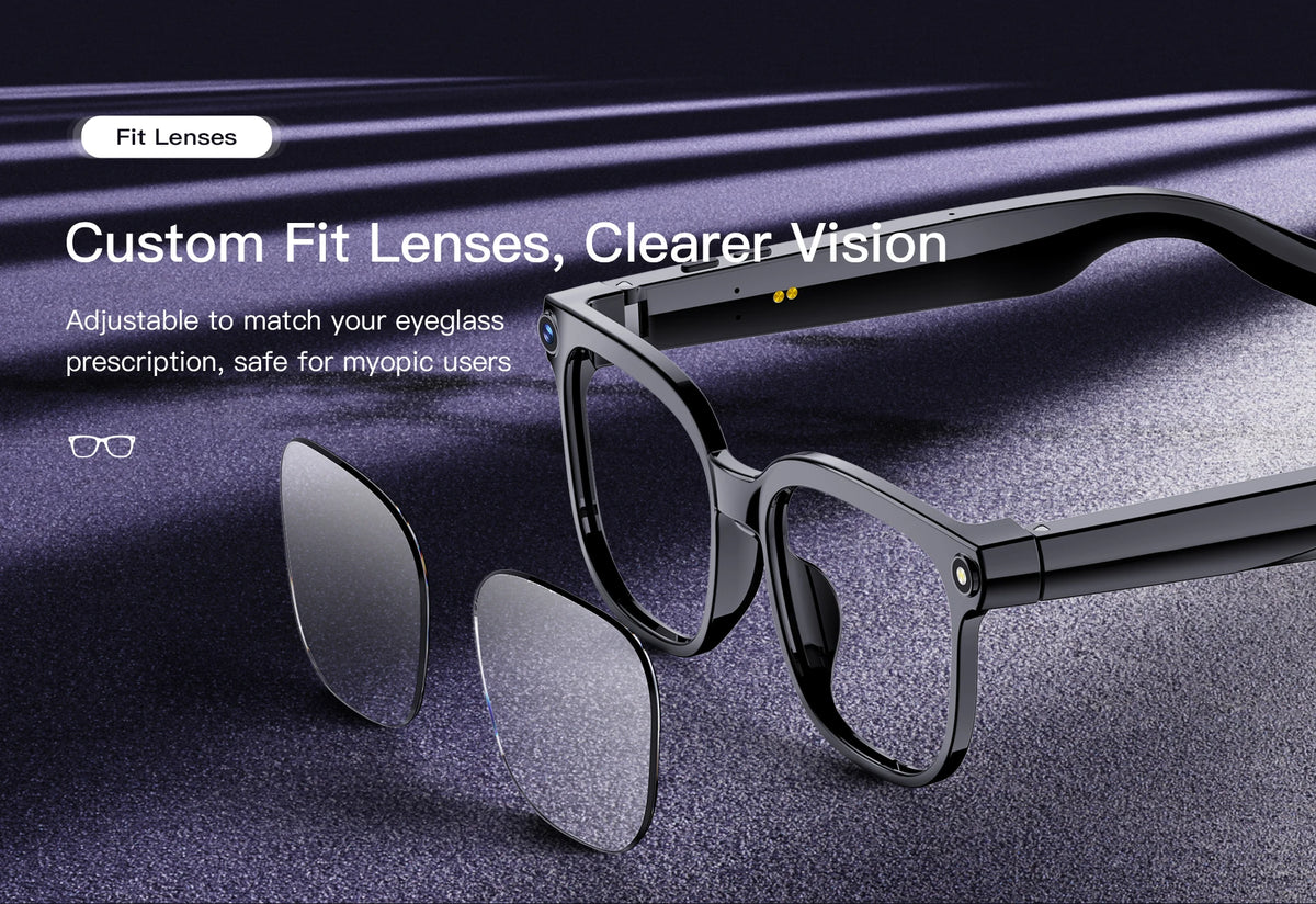2026 New Smart AI Glasses 8MP Pixel 4k HD Camera Anti-shake Video Record ChatGP WIFI Translation Call Waterproof Sunglasses Men