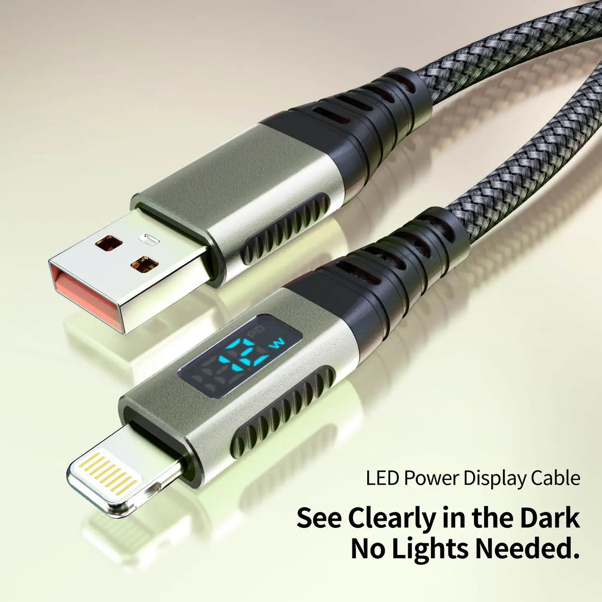 MFi Certified USB to Lightning Fast Charging Cable  6ft Nylon Braided, for iPhone 14/13/12 Series and Lightning Devices