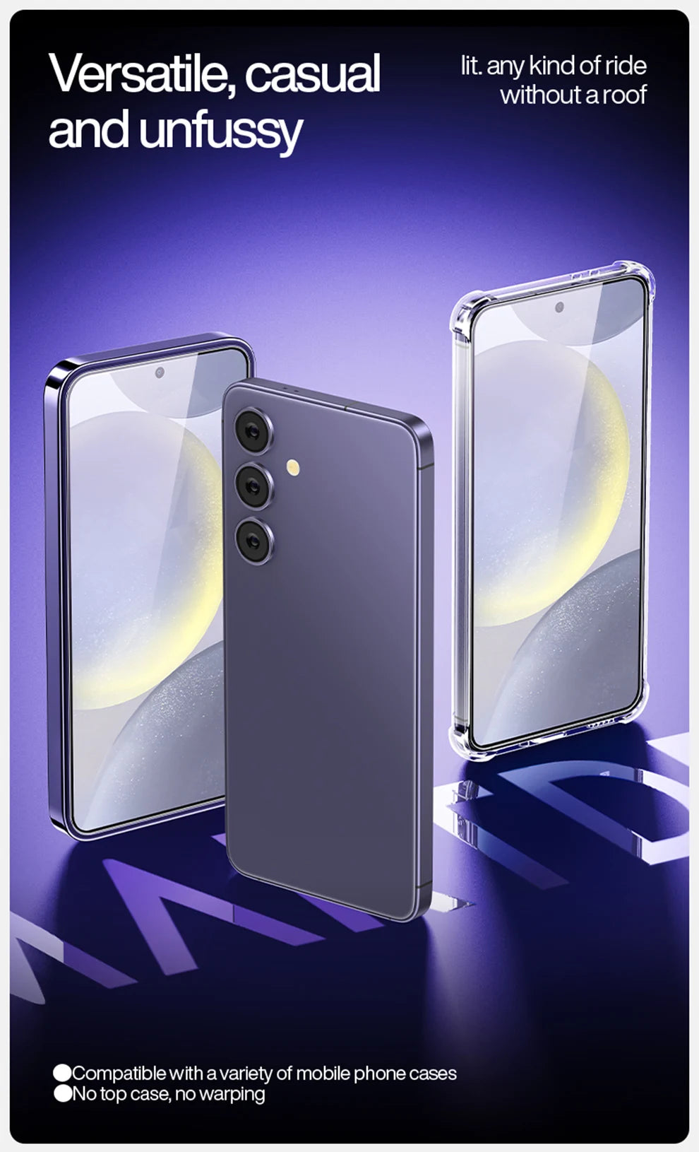 SmartDevil Dust-free Tempered Glass Film for Samsung S26 Ultra HD Clear Screen Protector for Samsung S25 S24 Anti-fingerprint