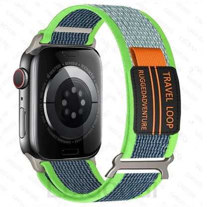 Band for Apple Watch Straps 44mm 40mm 49mm 45mm 41mm 46mm Correa Trail loop bracelet iwatch series 6 se 8 9 ultra 2 3 10 11 12