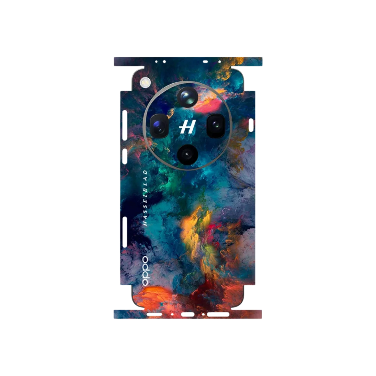 Colorful Skin sticker for OPPO Find X9/X8/X7 Ultra Decal Skin Back Film Cover Wrap Sticker