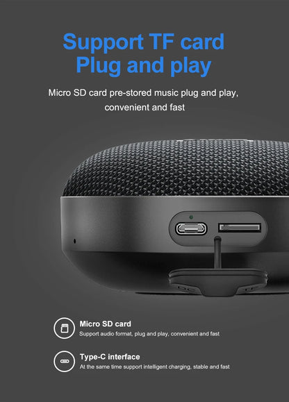 Caixa De Som Bluetooth Speaker Portable Sound Box Music Wireless Mini Subwoofer Column Bocina Blootooth Baffle Bicycle Bike Loud