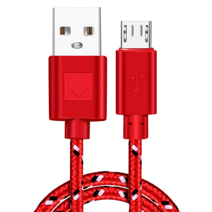 Vumpach Nylon Braided Micro USB Cable 1m/2m/3m Data Sync USB Charger Cable For Samsung HTC LG Huawei Xiaomi Android Phone Cables