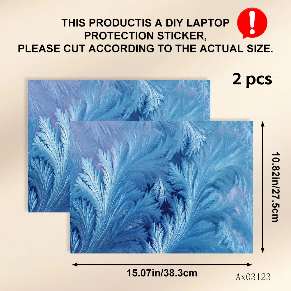 Nature and Floral Themed Laptop Stickers Self Adhesive Waterproof Anti Scratch Notebook Cover for MacBook Protective Skins