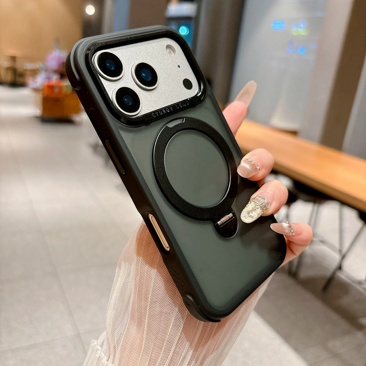 Heat Dissipation Mesh Case For iPhone 18 Pro Max 17 Pro Magnetic Case For iPhone 16 18 Pro Max 16 17 Pro Breathable Holder Cover
