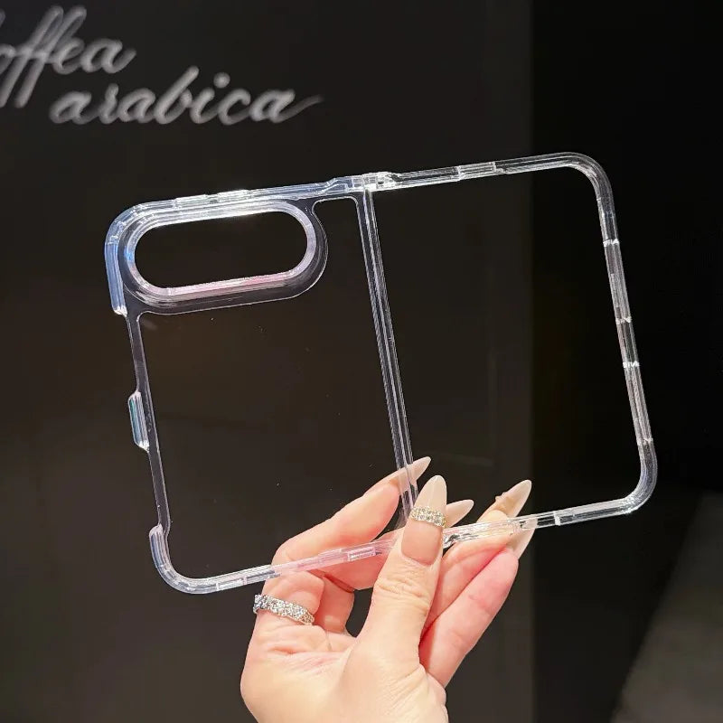 New Luxury Slim Clear Silicone Phone Case for iPhone Duo Ultra iPhone Fold 18 Transparent Wide Full Protection Shockproof Cover