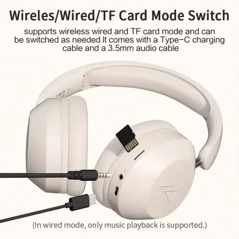 SY-T4 Foldable Wireless Bluetooth Headset Over Ear Sports Headphones High Power Stereo Sound For Cell Phones and Music XiaoMi