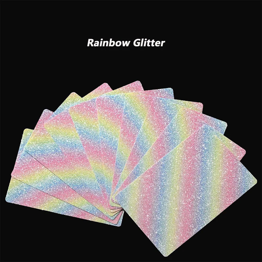 FONLYU 50PCS Bling Glitter Back Skins For iPhone Universal Decorative Rear Stickers For Screen Protector Film Cutting Machine