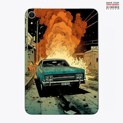For iPad MINI 5 6 7 Pro 9.7 Ipad 7 8 9  Full Cover Colorful Back Skin Covers Decal Skin Protector Sticker