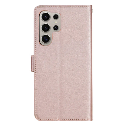 Wallet With Card Slot Magnetic Flip Leather Case For Samsung Galaxy S25 FE S24 Ultra S23 S22 S21 S20 FE S10 Plus S9 Card Bag