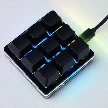 USB Programming Macro Custom Mechanical Keyboard RGB 24/16/12/9/8/4/3/2 Key Copy and Paste DIY Gaming Mini Keypad Macropad