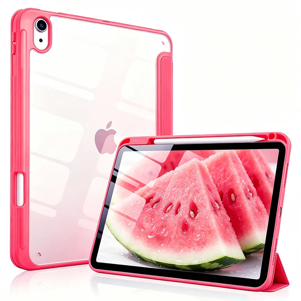 Case for iPad (A16) 11th Generation 11 Inch 2025 / 10th Generation 10.9 Inch 2022 with Pencil Holder, Magnetic Flip Smart Cover