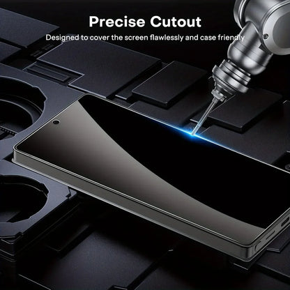3Pcs Full Cover Tempered Glass for Samsung S25 S24 S23 Ultra S21 S24 S23 FE Screen Protector Samsung S25 Edge S22 S20 S10 Plus