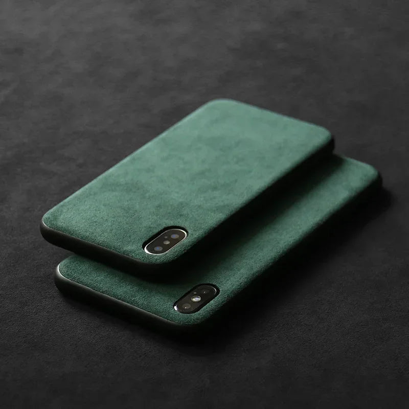 Phone Case Made of Italian Leather for Google Pixel 9 Pro 8 Pro 7 Pixel Fold 8A 7A Luxury Business Artificial Phone Case
