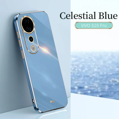 Funda Vivo V50 Lite 4g 5g Luxury Fashion Plating Case For VIVO V50 Lite Soft Slim Silicone Shockproof High Quality Phone Cover