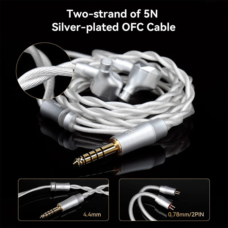 2026 Flagship Masterpiece – TRI I2-KONGTONG IEMS In-Ear Earphones 12mm Single Planar ORTHODYNAMIC 4.4mm HiFi Wired Earbuds