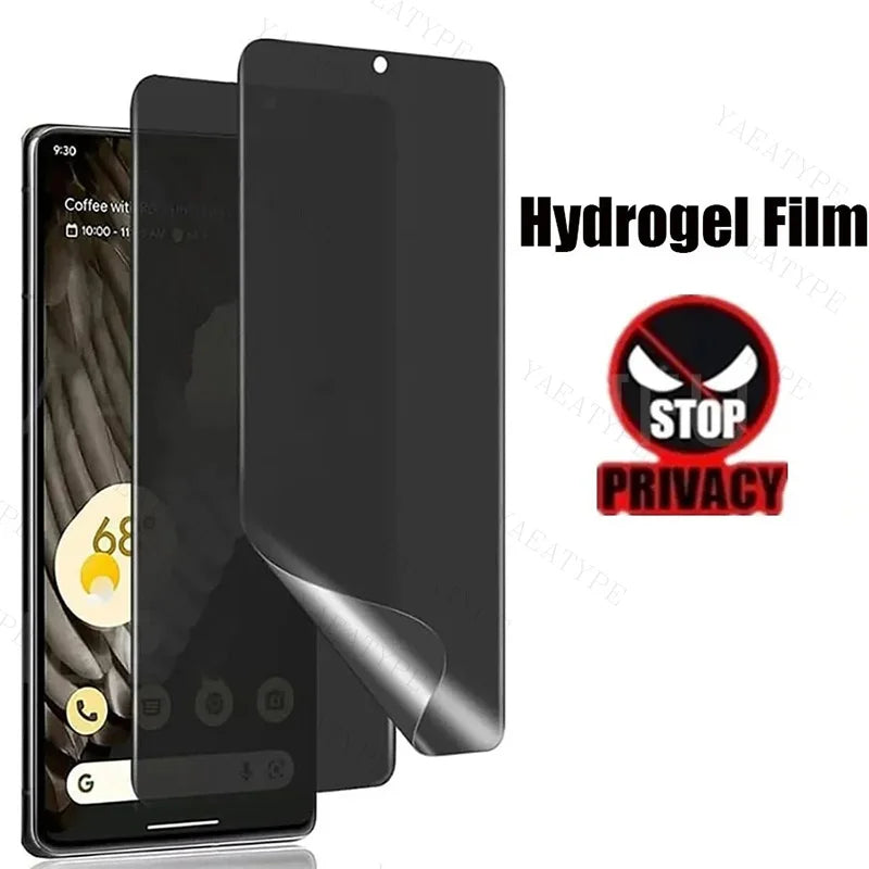 2Pcs Privacy Hydrogel For Google Pixel 3a 4 4a 5 5a 6 6a 7 7a 8 8a 9 9a 10 Pro XL 5G Anti Spy Screen Protector Flim