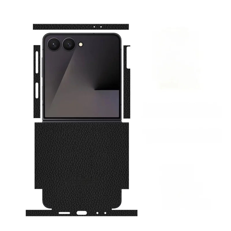 Skin For Samsung Galaxy Z Flip 7 6 5 4 3 Back Film Sticker Full Cover Protective Decal Wrap Side Frame Back Screen Protector