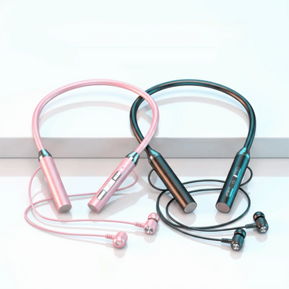 Bluetooth 5.0 Wireless Bluetooth Headphones With Mic Magnetic Design Neckband Earphone Wireless 9D Stereo Bluetooth Earphone