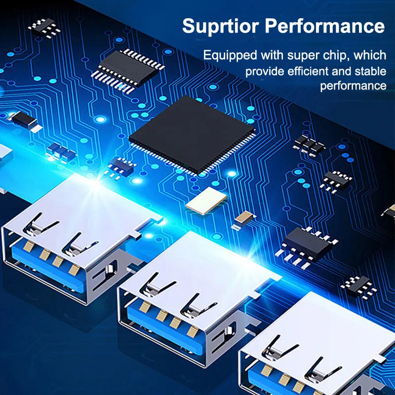 4 Port Multi Splitter USB 3.0 Hub USB Hub Type C Dock Adapter OTG Type C HUB for PC Xiaomi Huawei Macbook Pro USB 2.0