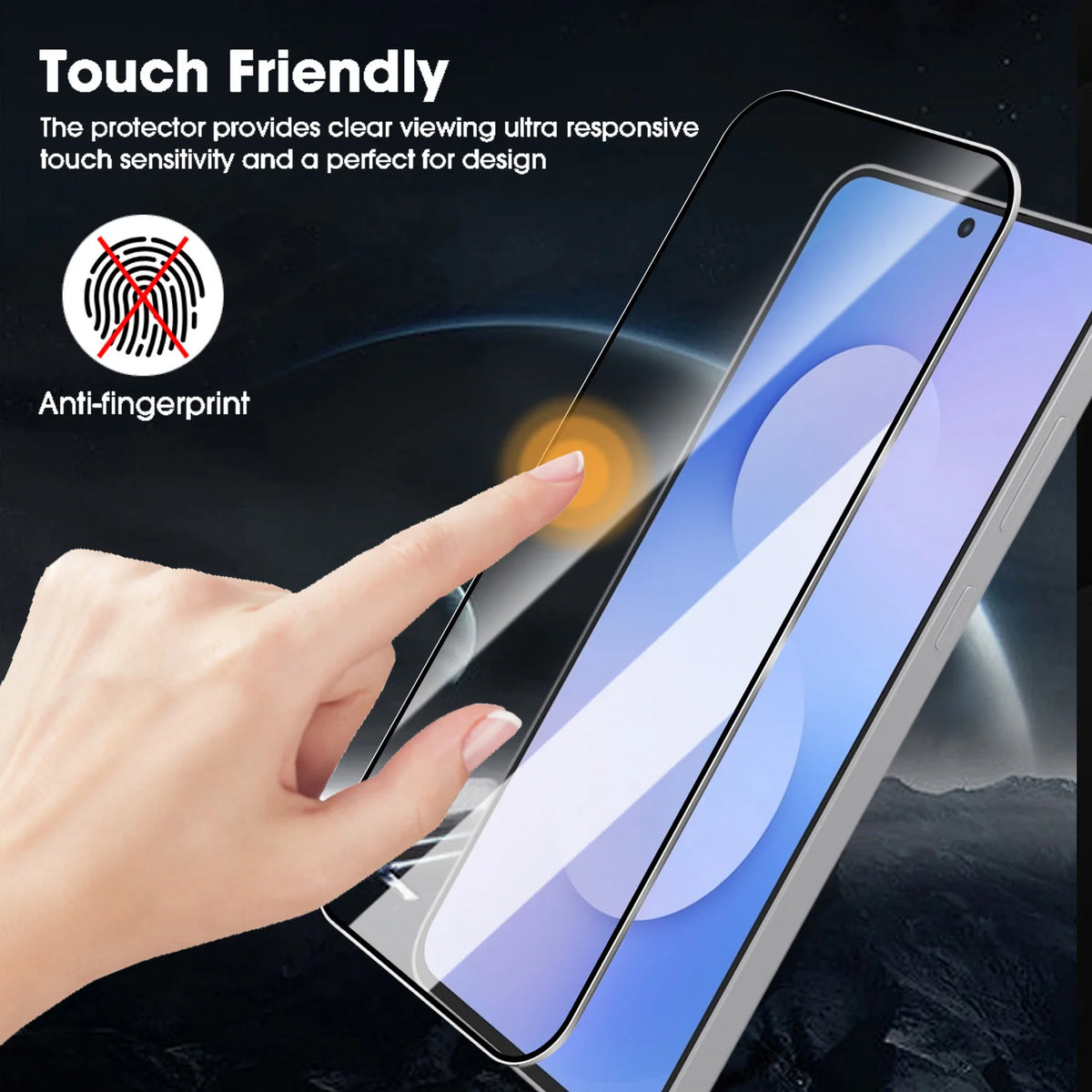 1/2/3Pcs Tempered Glass For Samsung Galaxy S25 FE Full Cover Screen Protector Anti Scratch Films for Galaxy S25 FE 5G 2025