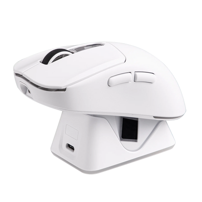 EPOMAKER NEX Lite Tri-mode Wireless PAW3311 Sensor Gaming Mouse with RGB Charging Dock & 1K Polling/12K DPI for Gaming & Office