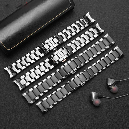 High quality Ceramic case watchband for Armani watch AR1451 AR1452 AR1400 AR1410 AR1421 AR1440 Men's black strap accessories