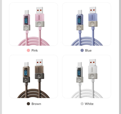 Essager 240W USB C Cable for iPhone 18 17 16 Plus Pro Max Macbook iPad Supercharge Fast Charger Type C Cable for Xiaomi Samsung