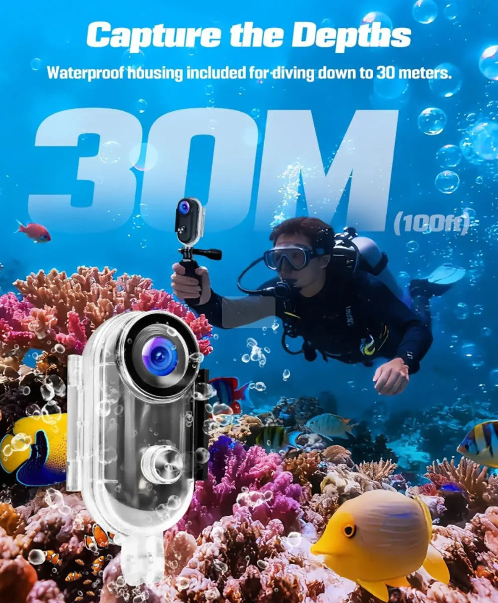 4K 1080P Mini Body Camera Helmet Handlebar Motorcycle Road Sport Cam Battery Body cam POV Vlog Sports Action Wifi H88 camera