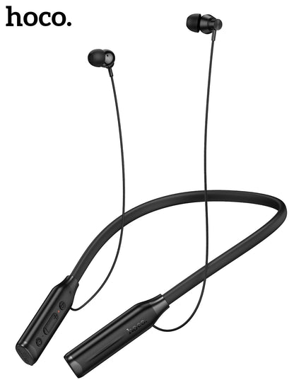 HOCO ES62 Plus Neck Band Bluetooth Earphones Wireless Headsets 150 Hours Use Sports Running Hifi Sounds Support TF Card Playback