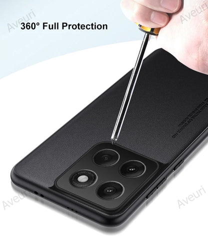 Luxury PU Leather Case For Motorola Moto Edge 60 Fusion 5G Back Cover Silicone Protection Phone Case For Motorola Edge60 Fusion