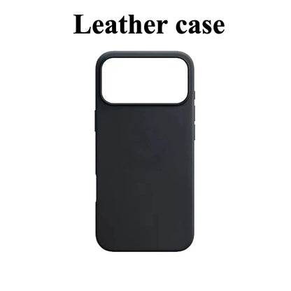 For Apple Magsafe Leather Case for IPhone 17 Pro Max 17 Air Case Wireless Charging Magnetic Cover 16 Pro Max with Box