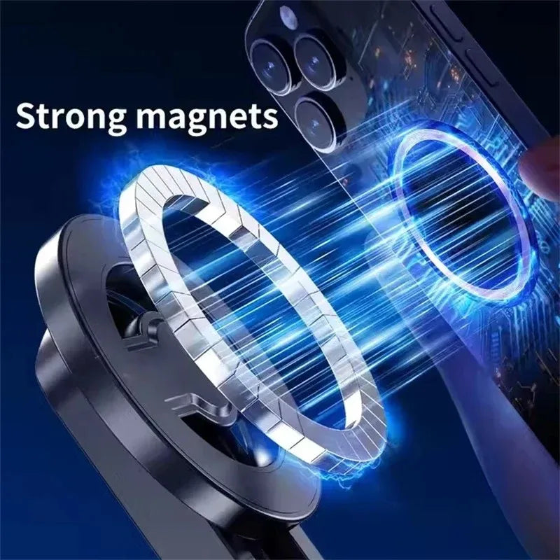For Magsafe Magnetic Selfie Stick Mini Bluetooth Extendable Handle Tripod For iPhone Samsung Mobile Phone Stabilizer Selfiestick