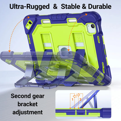 Heavy Duty Shock Resistance Case For iPad 11(A16) 10th Generation Air 11 M2 M3 M4 Pro 11 2025/2024 2018-2022 Air 5 4 10.9 "Cover