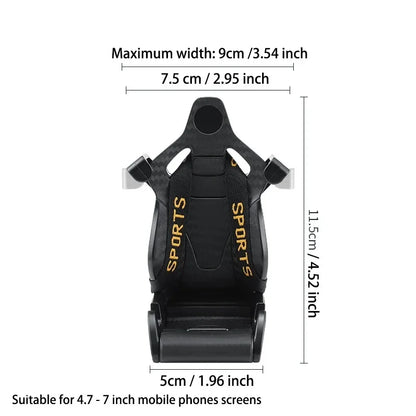 Car Phone Holder Smartphone Mount Gravity Car Air Outlet Clip Stand No Magnetic Support in Car For iPhone Xiaomi Samsung Huawei