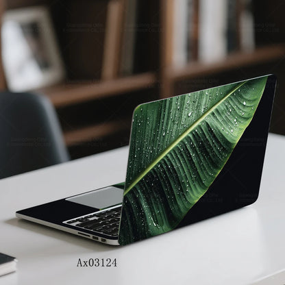Pink Flower Laptop Stickers Self Adhesive Waterproof Anti Scratch Notebook Cover for Device Notebook MacBook Protective Skins
