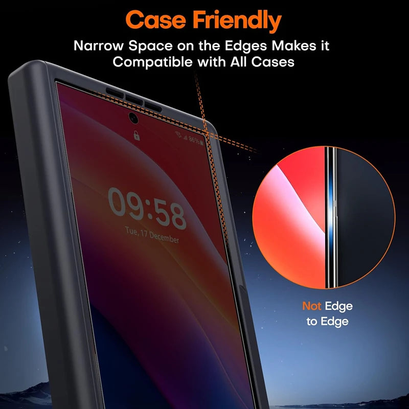 Privacy Tempered Glass for Samsung Z Fold 8 Wide Ultra 7 6 5 4 ZFold8 HD Auto Install Bubble Free Anti-Scratch Screen Protector