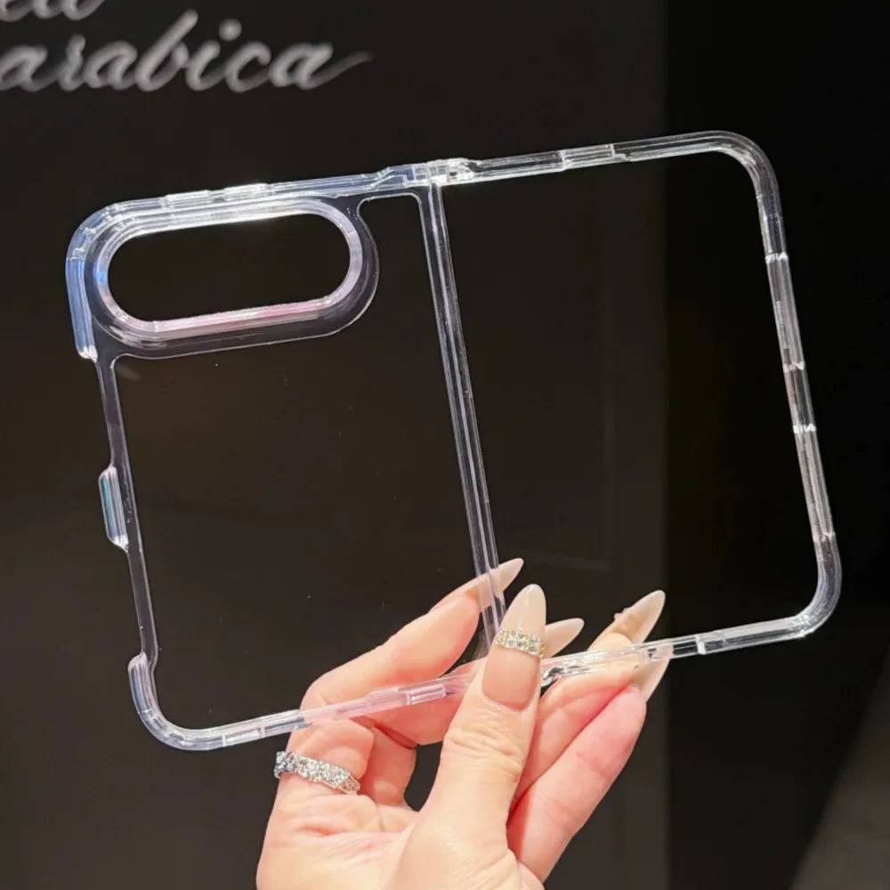 New Luxury Slim Clear Silicone Phone Case for iPhone Duo Ultra iPhone Fold 18 Transparent Wide Full Protection Shockproof Cover