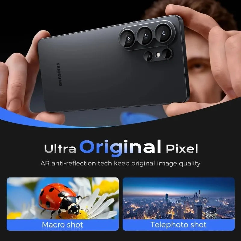 For Samsung Galaxy S26 Ultra S26 Plus Metal Camera Lens Protector HD Glass Protector Film Glass Camera Screen Protector Cover