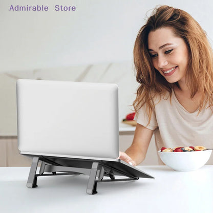 [W]2in1 Laptop Vertical Holder Tablet Notebook Computer Heightening Stand Bracket For  For  Pro For Office Studio