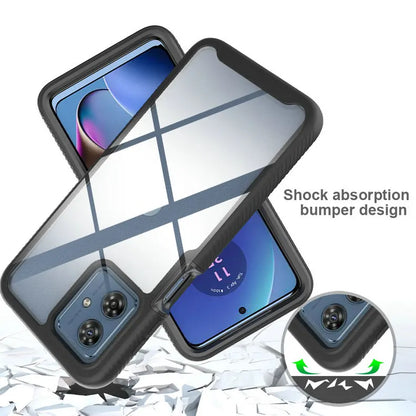 For Motorola Moto G86 Power G56 G77 G87 G55 G35 G24 G54 Power 5G Crystal Case Back Cover Moto G84 Case Phone G14 G 86 G04s funda