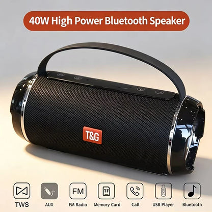 Wireless Subwoofer Portable Bluetooth Speaker Radio FM Waterproof Sound Box Music Caixa De Som Coluna Blootooth Bass Hifi Bocina