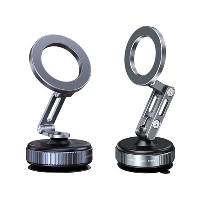 New Car Magnetic Mobile Phone Holder 360 Degree Rotation, Vacuum Adsorption, No Need To Charge, Suitable for Car Navigation