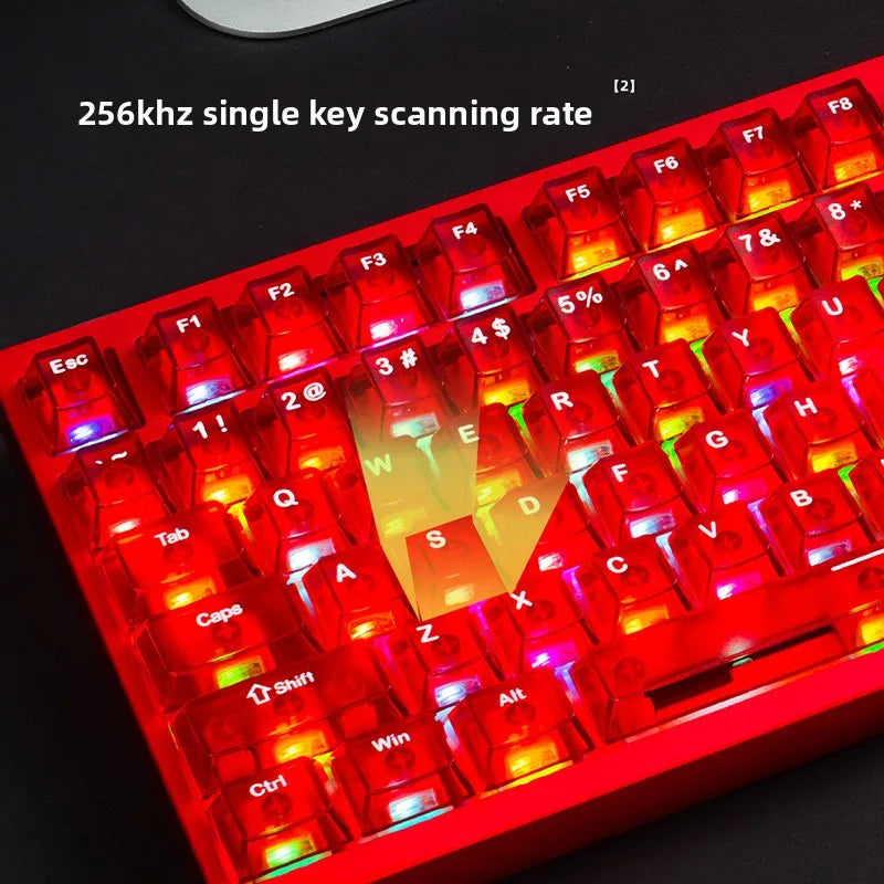 IROK MG75 PRO Mechanical Keyboard MG75 MAX Magnetic Switch 0.001RT Quick Release Gasket Structure 8K Low Latency Gaming Keyboard