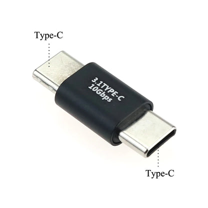 YuXi USB 3.0 Connector To Type C Male Female Adapter OTG USB Converter For SSD HDD Cable Extender USB3.0 Extension Plug
