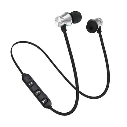 Neckband In-Ear Earphones Magnetic Adsorption Wireless Bluetooths Headset Sports Gaming Headphone With HD Mic For iPhone Xiaomi