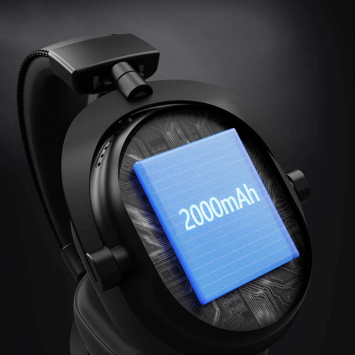 MCHOSE V9 Turbo+ E-sports Magnetic Wireless Gaming Headset 7.1 Surround Sound 90° Swivel Ear Cups Low Latency Magnetic Charging