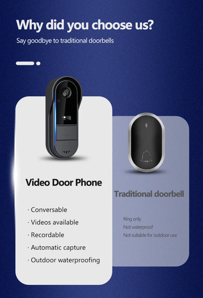 M16S M15S WiFi Wireless Intercom Smart Doorbell 4.3inch IPS Screen Video Security Camera Two-Way Intercom HD Surveillance Camera
